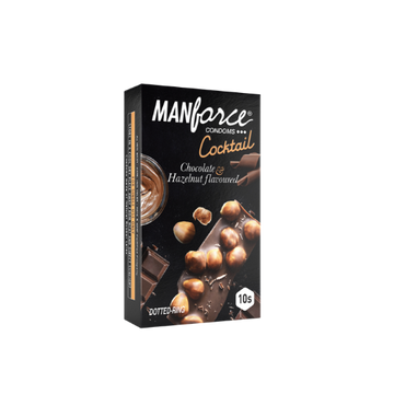 COCKTAIL CHOCOLATE AND HAZELNUT - 10 condoms (1 pack)