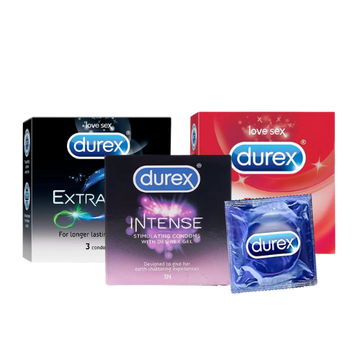 extra time [2pcs] + intense [2pcs] + extra thin [2pcs]