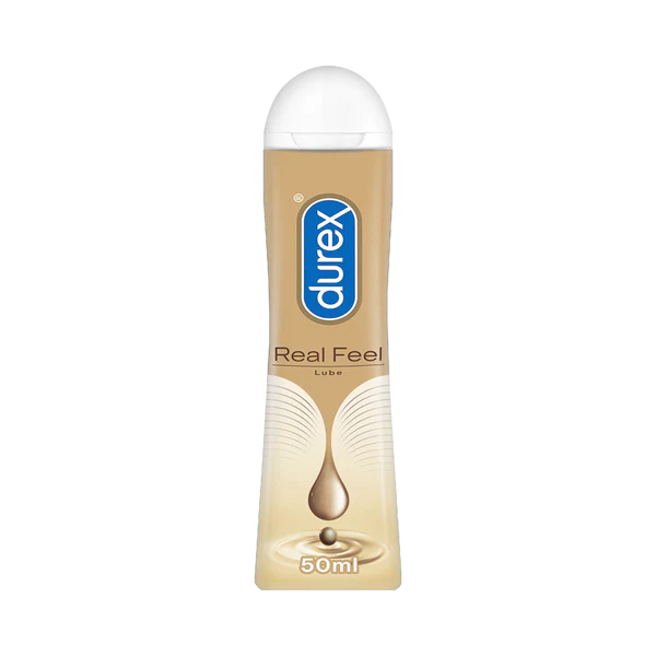 Durex Real Feel Intimate Lubricant | Silicone Based Lube Gel for Men & Women