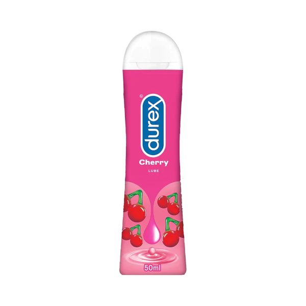 Durex Play Cherry Flavoured Lube | Water-Based Intimate Lubricant For Men & Women