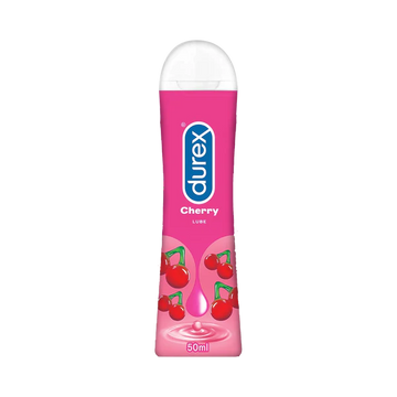 Durex Play Cherry Flavoured Lube | Water-Based Intimate Lubricant For Men & Women