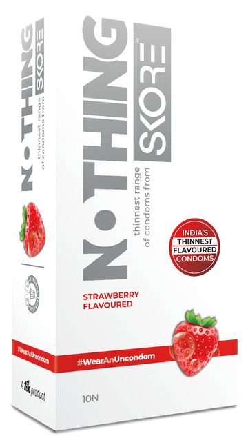 Nothing Strawberry condoms 1 pcs