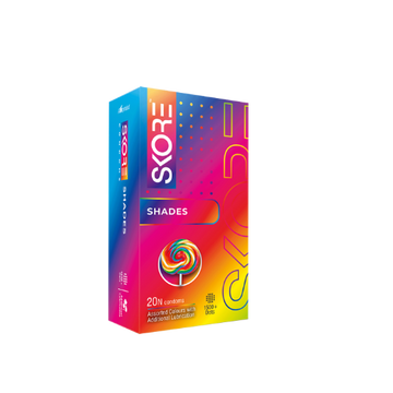 skore  Shades - 10 Condoms (1 pack)